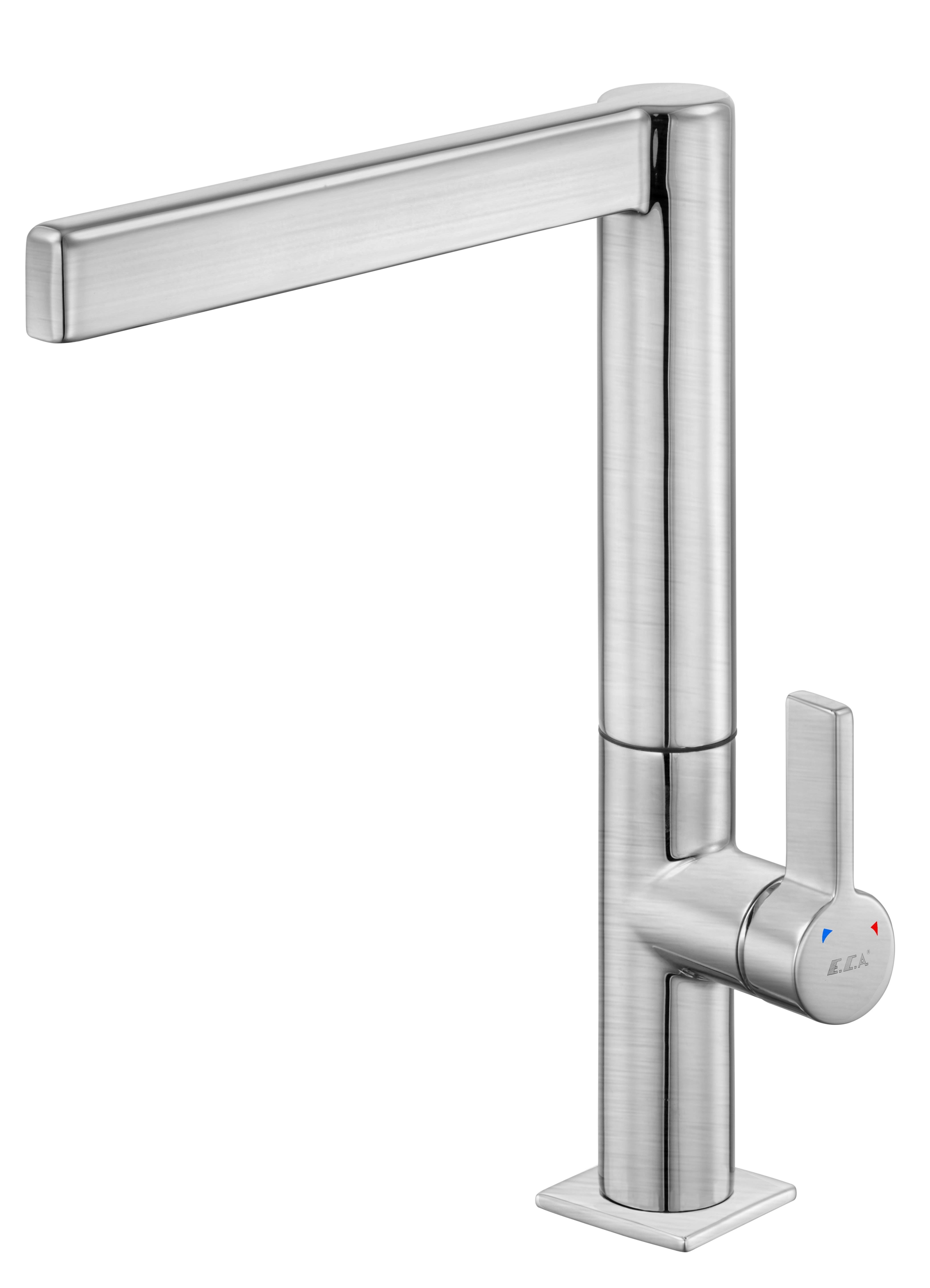 ECA Life Mutfak Eviye Bataryası Paslanmaz Çelik Görünümlü 102518778