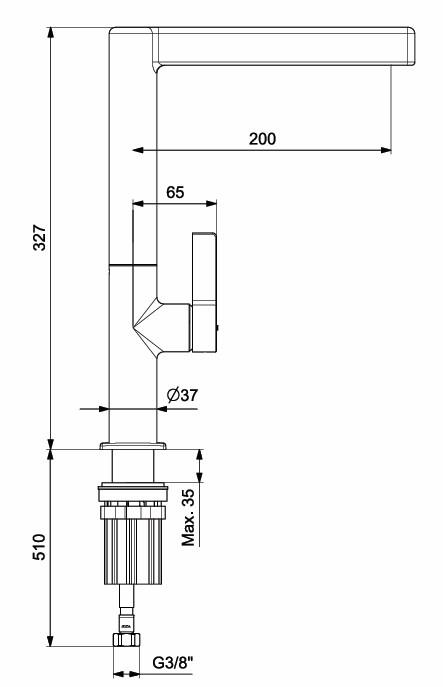 ECA Life Mutfak Eviye Bataryası Paslanmaz Çelik Görünümlü 102518778