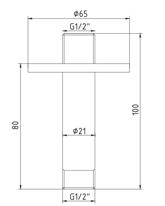 ECA Luna Ankastre 2 Yollu Gömme Banyo Bataryası Altın Renkli Duş Seti Tüm Parçalar Dahil Tavandan Yuvarlak Başlık