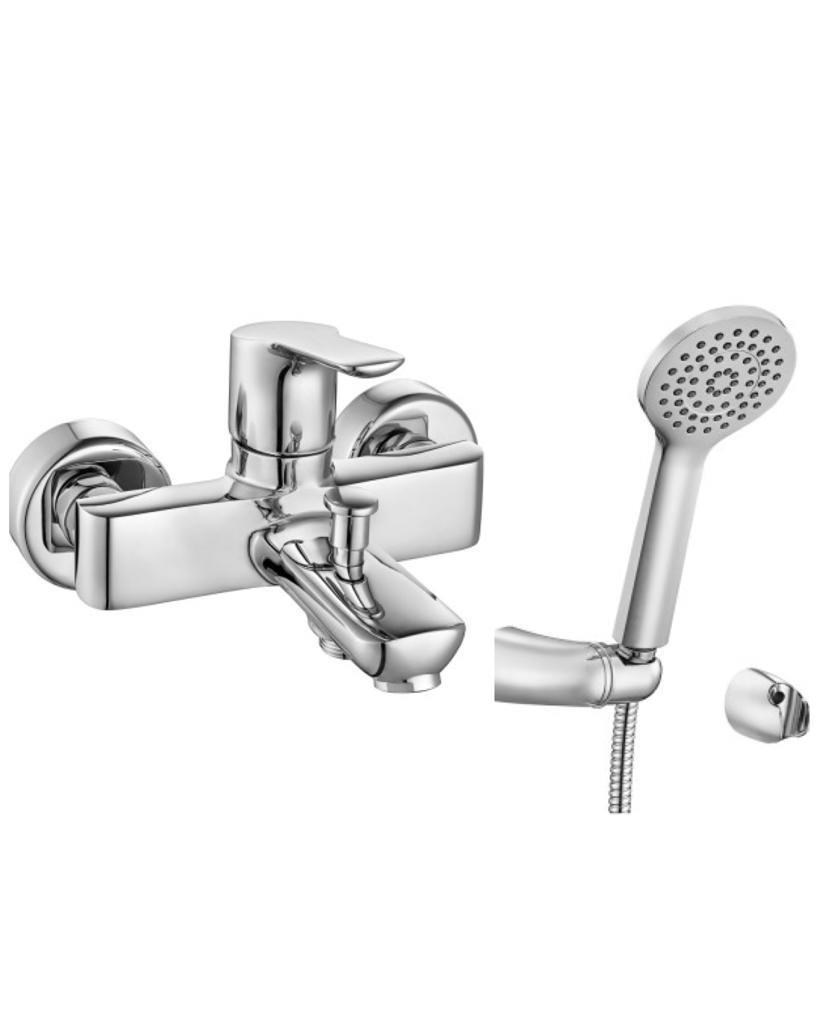 ECA Luna Banyo Bataryası 450+Luna Mafsallı Banyo Duş Takımı 341   2'li Set 