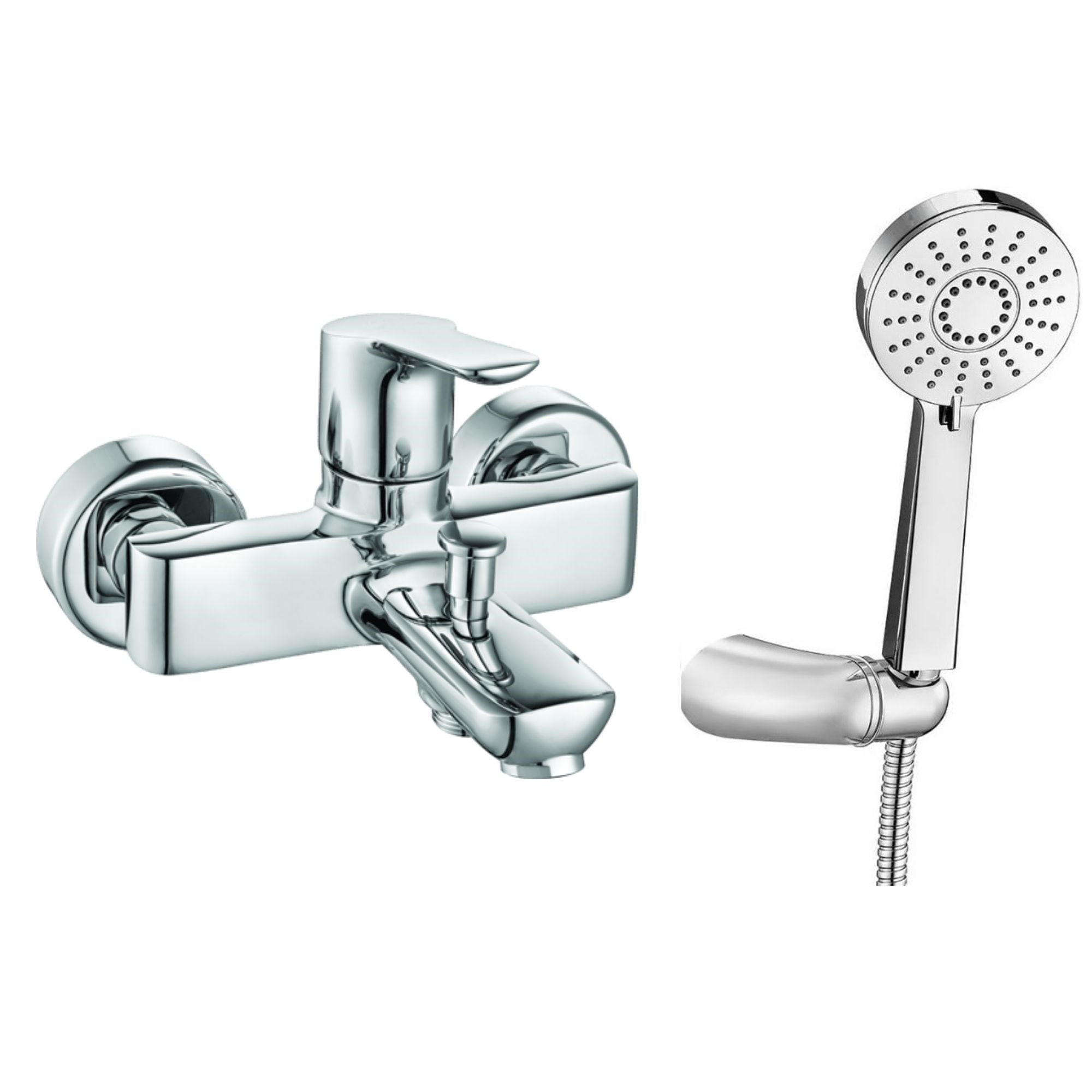 ECA Luna Banyo Bataryası + ECA Fırat Mafsallı Duş Seti Banyo Üst Takımı