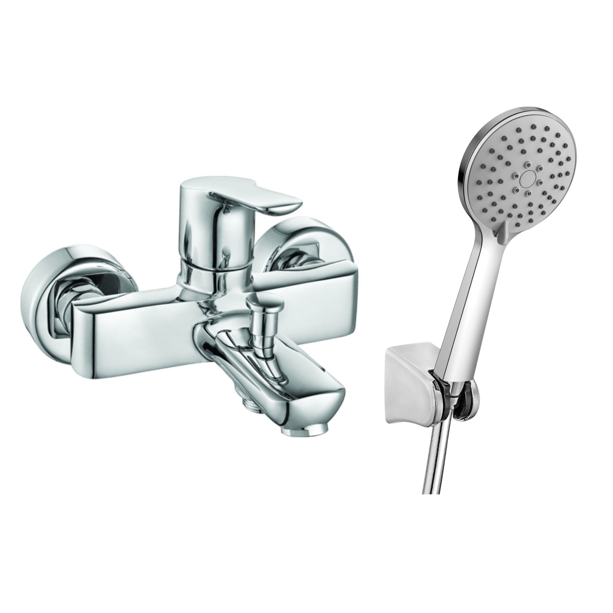 ECA Luna Banyo Bataryası + ECA Niobe Mafsallı Duş Seti Banyo Üst Takımı