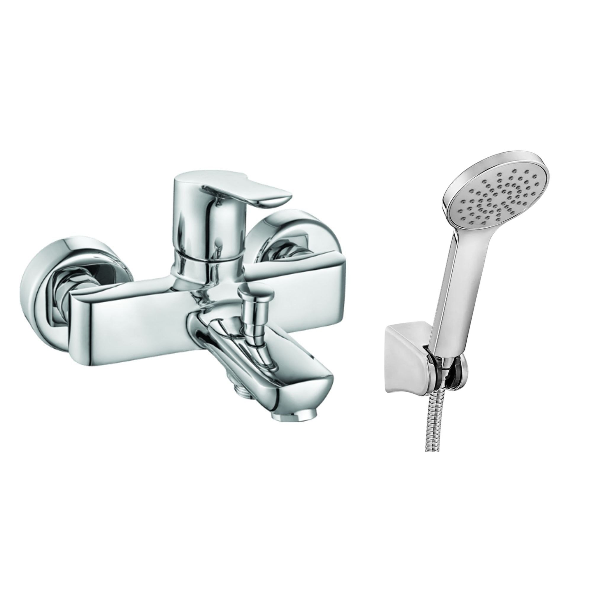 ECA Luna Banyo Bataryası +ECA Spylos Mafsallı Duş Seti Banyo Üst Takımı 102117378