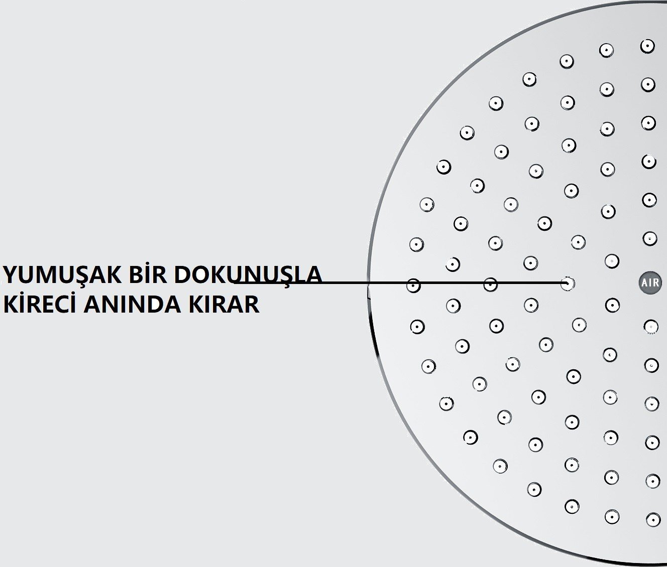 ECA Luna Banyo Bataryası + T-MAY Kalemli Tepe Duş Takımı Seti Krom Paslanmaz