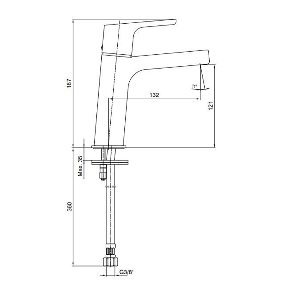 ECA Luna Lavabo Bataryası 102108940