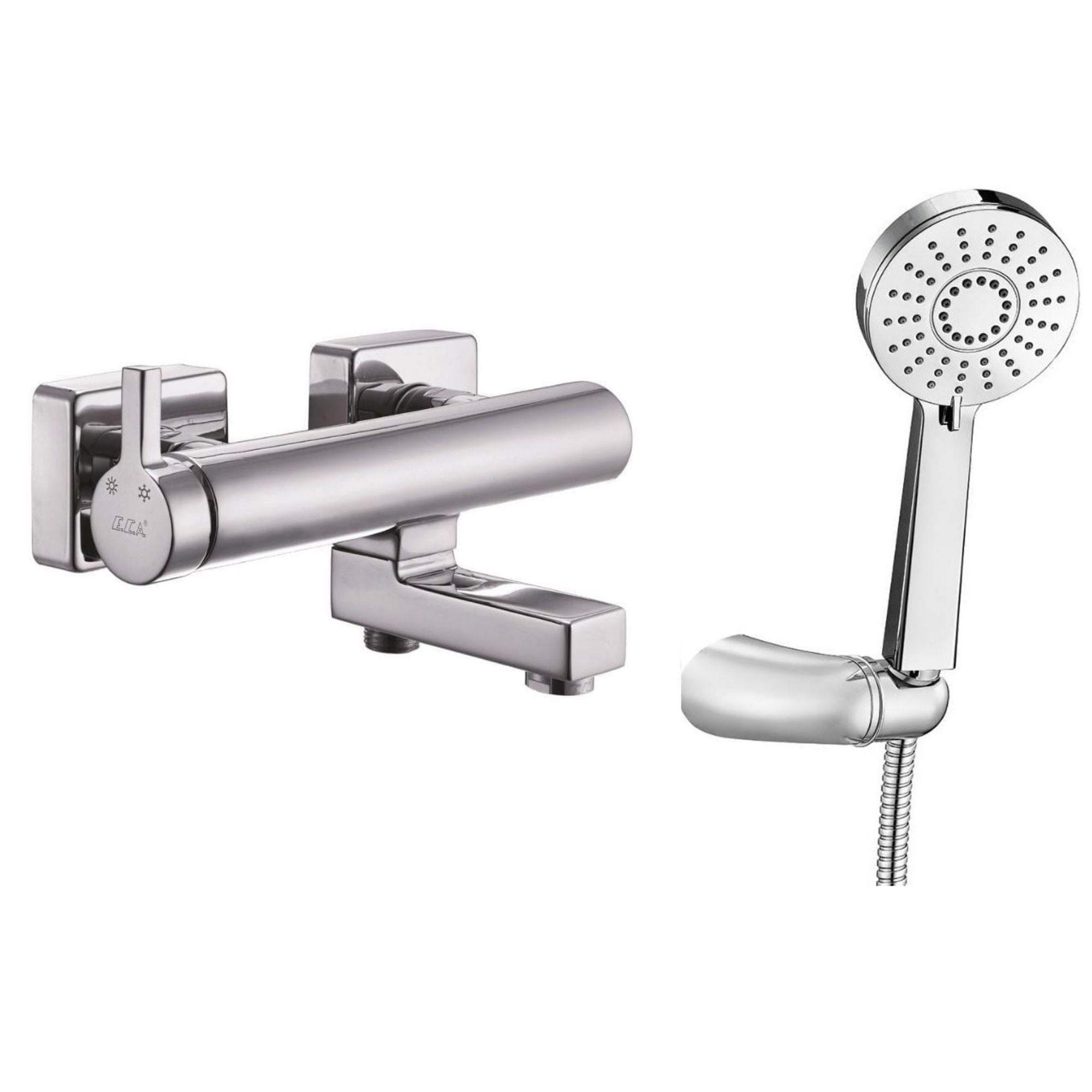 ECA Mina Banyo Bataryası +ECA Fırat Mafsallı Duş Seti Banyo Üst Takımı