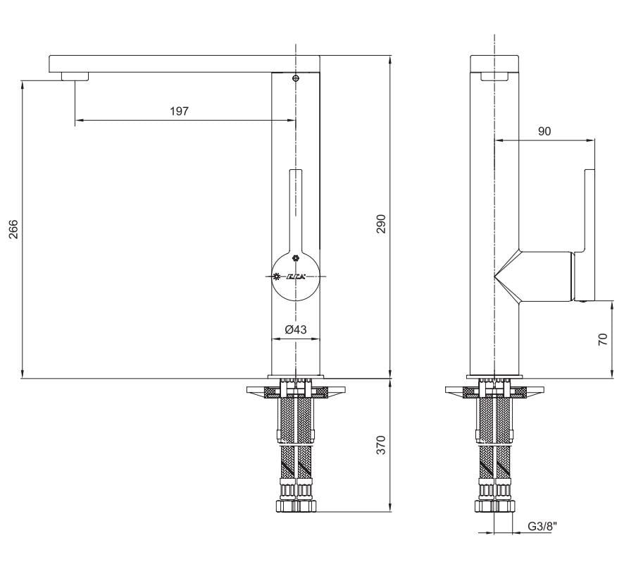 ECA Mina Mutfak Eviye Bataryası 102118034H