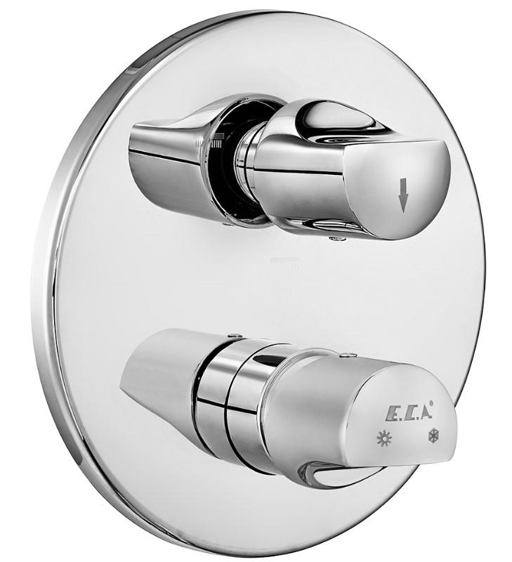 ECA Myra Ankastre Gömme Banyo Bataryası Duş Seti Tüm Parçalar Dahil Tavandan