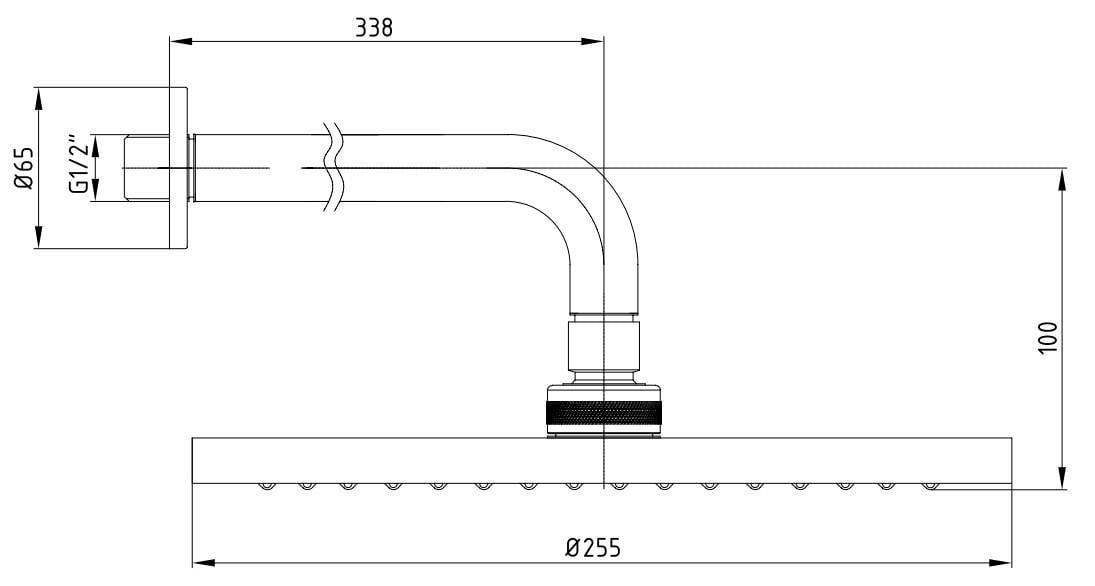 ECA Myra Ankastre Gömme Banyo Bataryası Duş Seti Tüm Parçalar Dahil