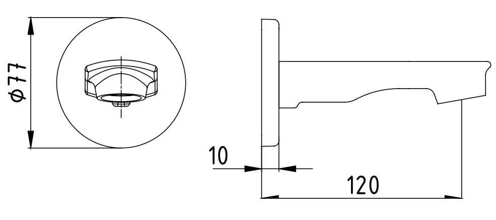 ECA Myra Ankastre Gömme Banyo Bataryası Mat Beyaz Duş Seti Tüm Parçalar Dahil