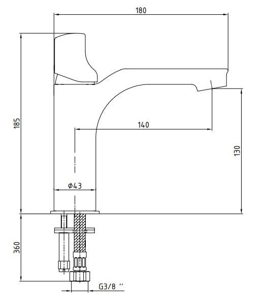 ECA Myra Lavabo Bataryası 102108986H