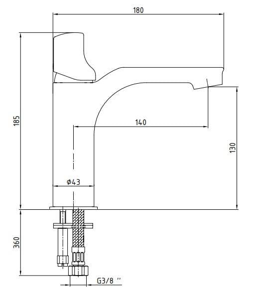 ECA Myra Lavabo Bataryası 102108986H