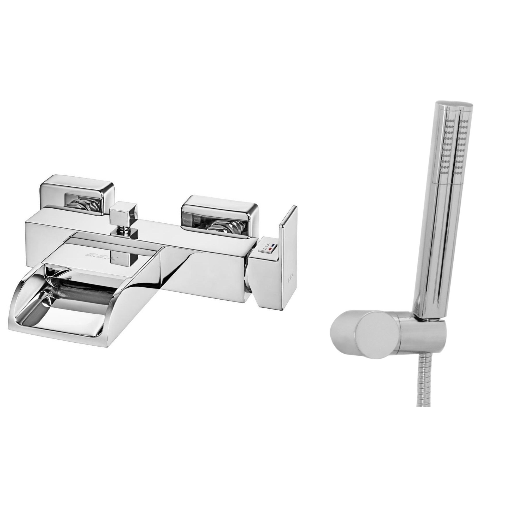 ECA Natura Banyo Bataryası + ECA Minimal Mafsallı Duş Seti Banyo Üst Takımı