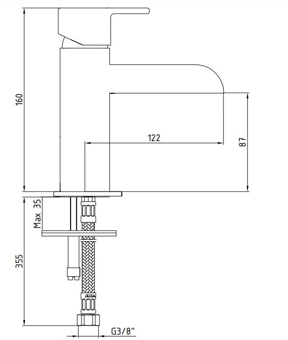 ECA Natura Lavabo Bataryası 402108261