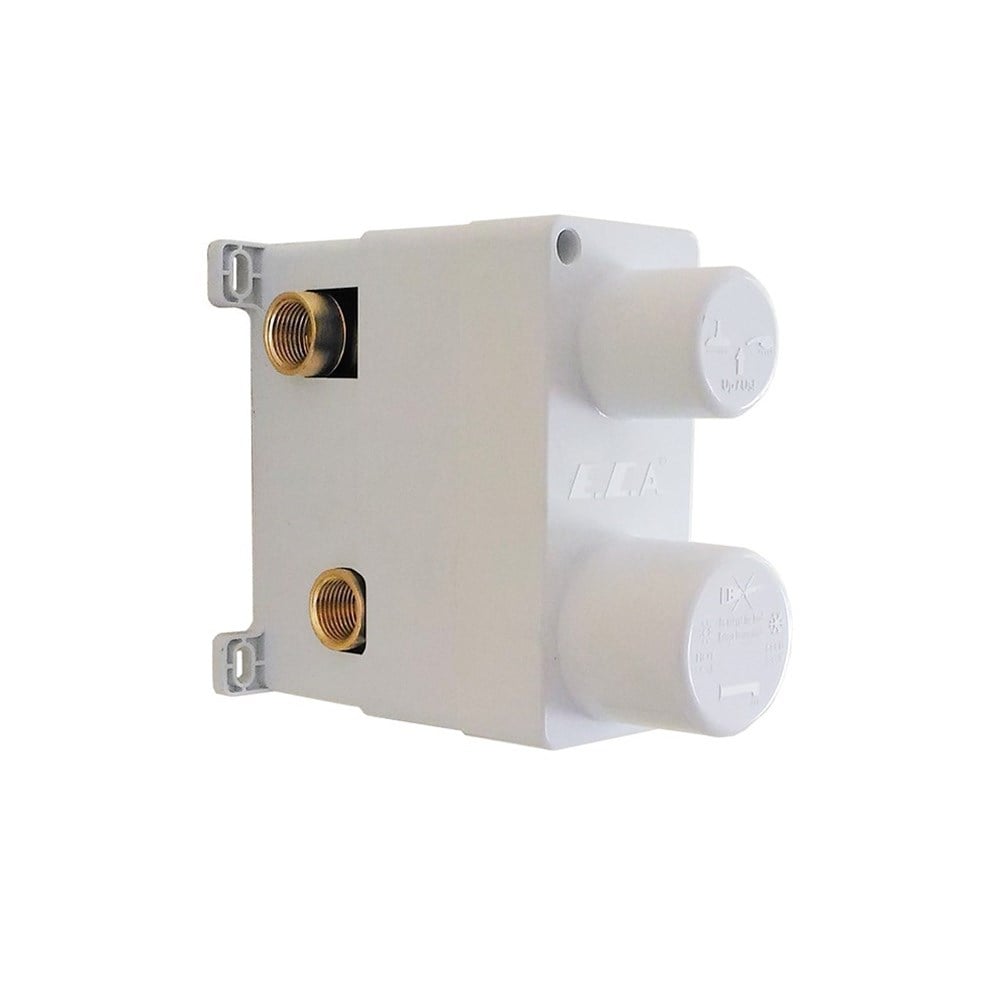 ECA Niobe Ankastre Gömme Banyo Bataryası Duş Seti Tüm Parçalar Dahil Tavandan 