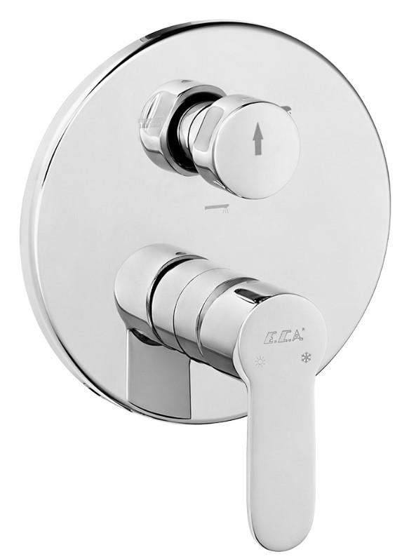 ECA Nita Ankastre Gömme Banyo Bataryası Duş Seti Tüm Parçalar Dahil 30x30