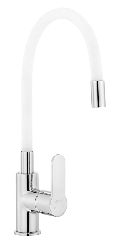 ECA Nita Esnek Uçlu Mutfak Eviye Bataryası Beyaz Renkli 102118110