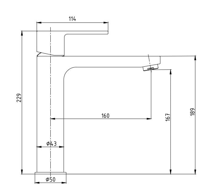 ECA Nita Orta Boy Tip Lavabo Bataryası 102188041
