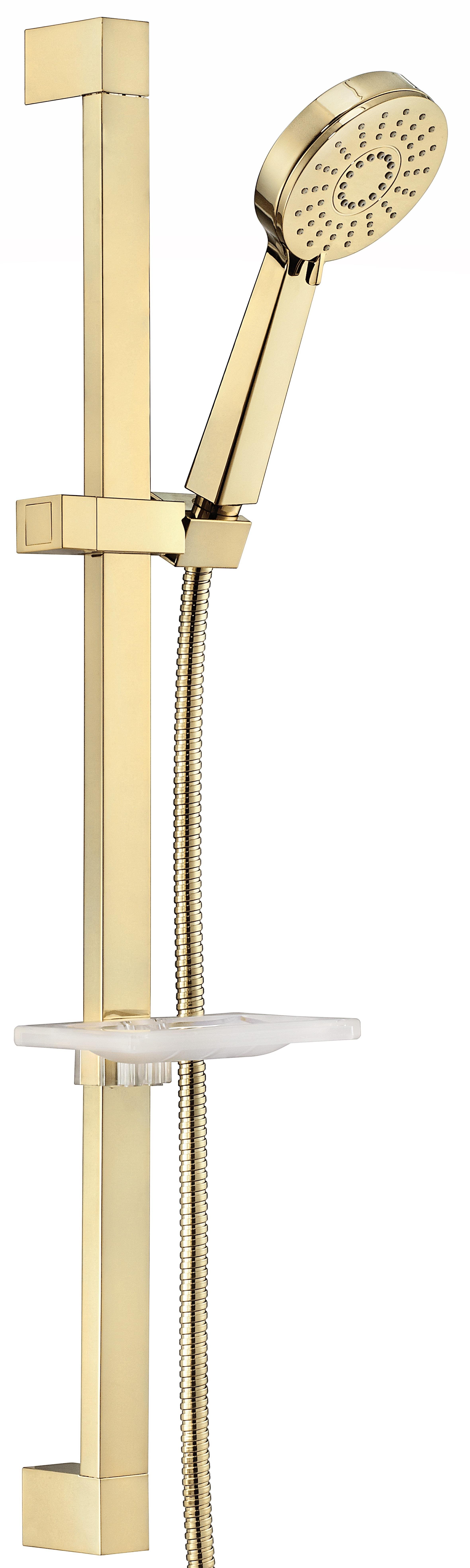 ECA Nobilis Banyo Hareketli Sürgülü Duş Seti Üst Takımı Altın Renkli 102846011