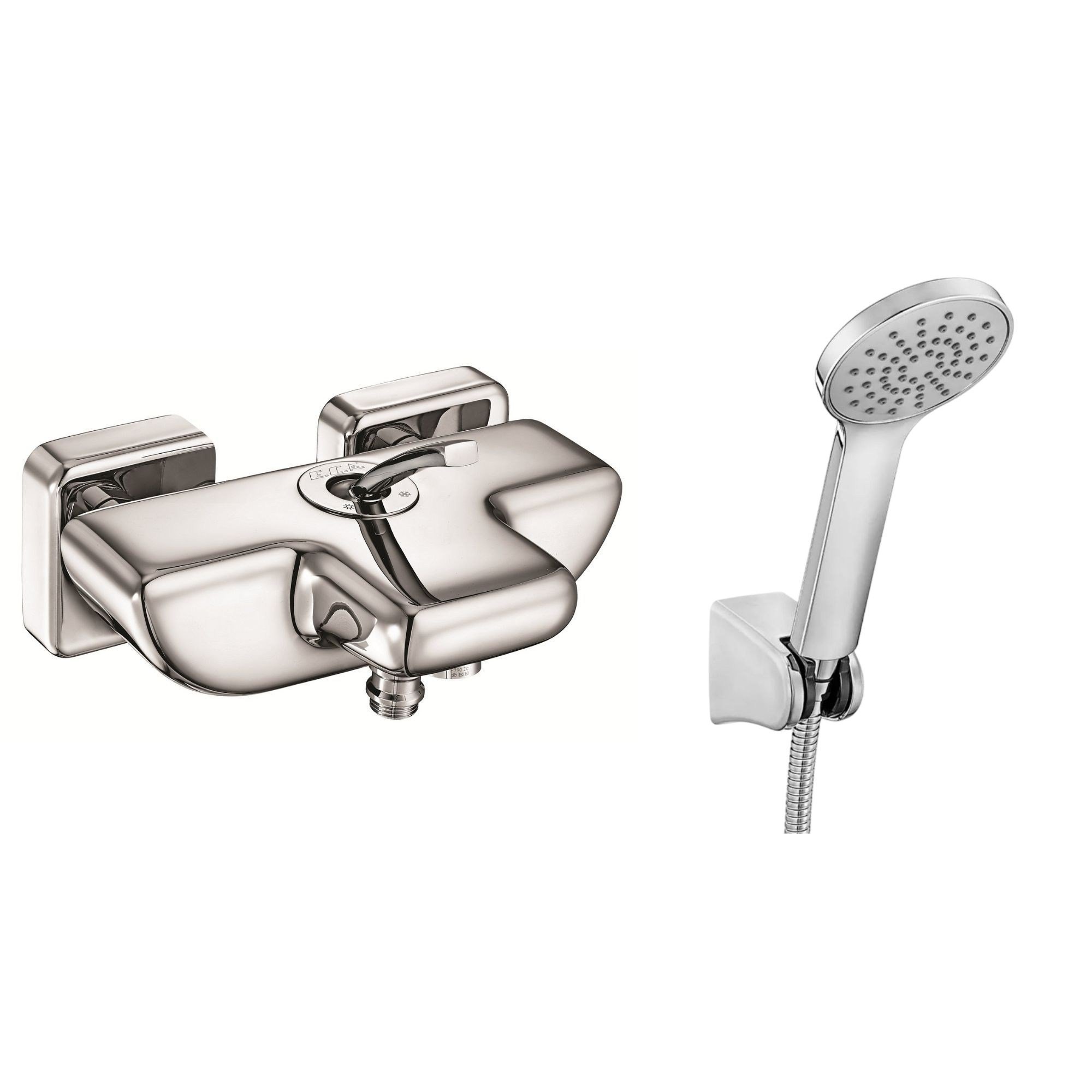 ECA Novita Banyo Bataryası + ECA Spylos Mafsallı Duş Seti Banyo Üst Takımı 102117378