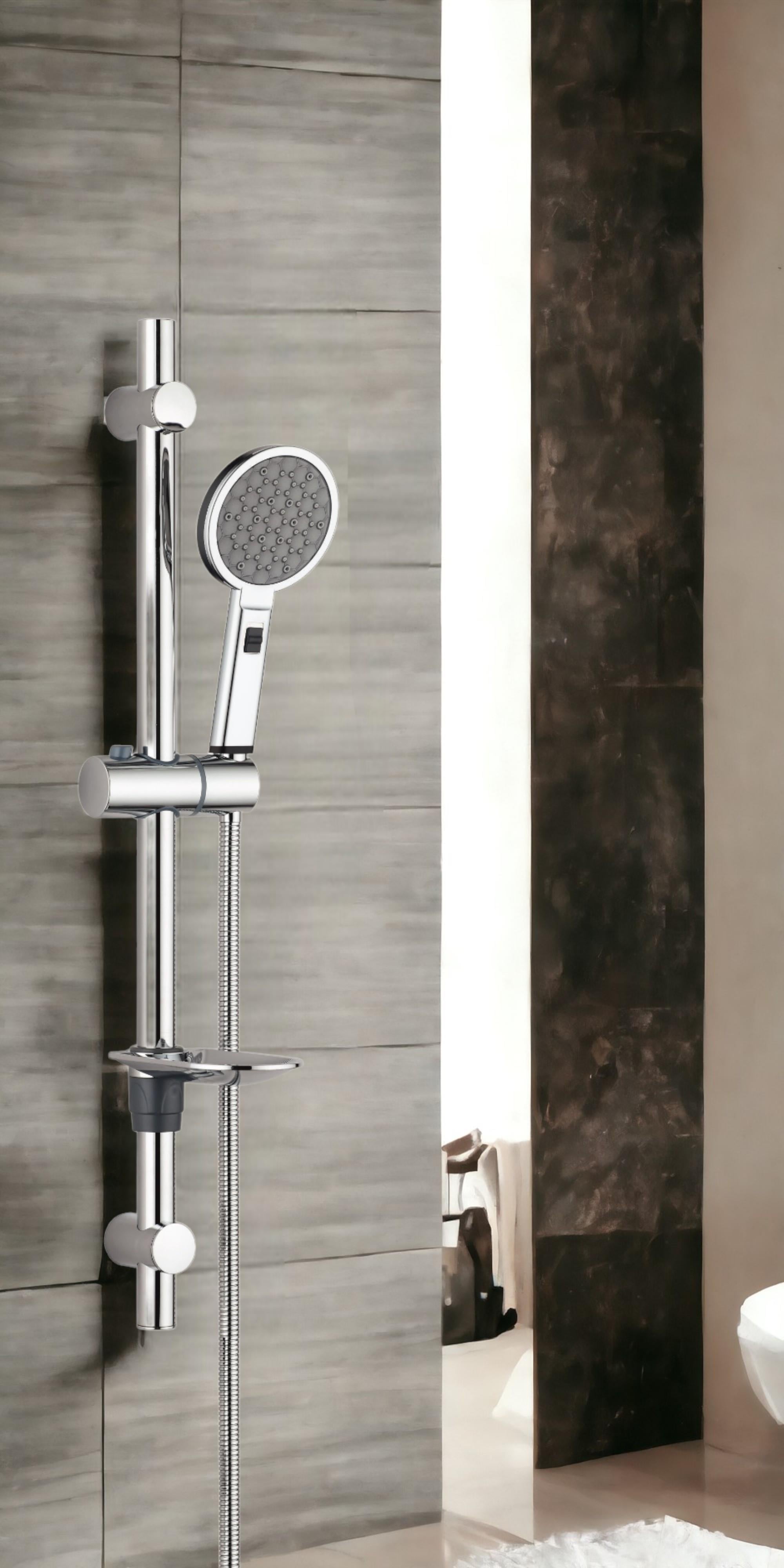 ECA Pınar Banyo Bataryası + T-MAY Gediz Oval Borulu Hareketli Sürgülü Duş Seti Üst Takımı