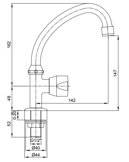 ECA Pınar Rozetli Lavabo Musluğu 102108541