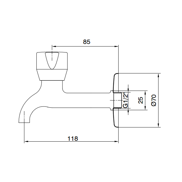 ECA Pınar Uzun Süzgeçli Musluk 102109275