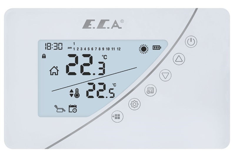 ECA Poly Touch 400 W Kablosuz Oda Termostatı 7006903005