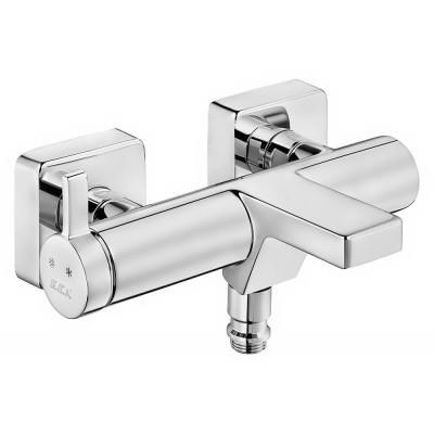 ECA Purity Banyo Bataryası 477H+Metal Tel Süngerlik 2'li Köşe Raf   Krom Şampuanlık 2'li Set