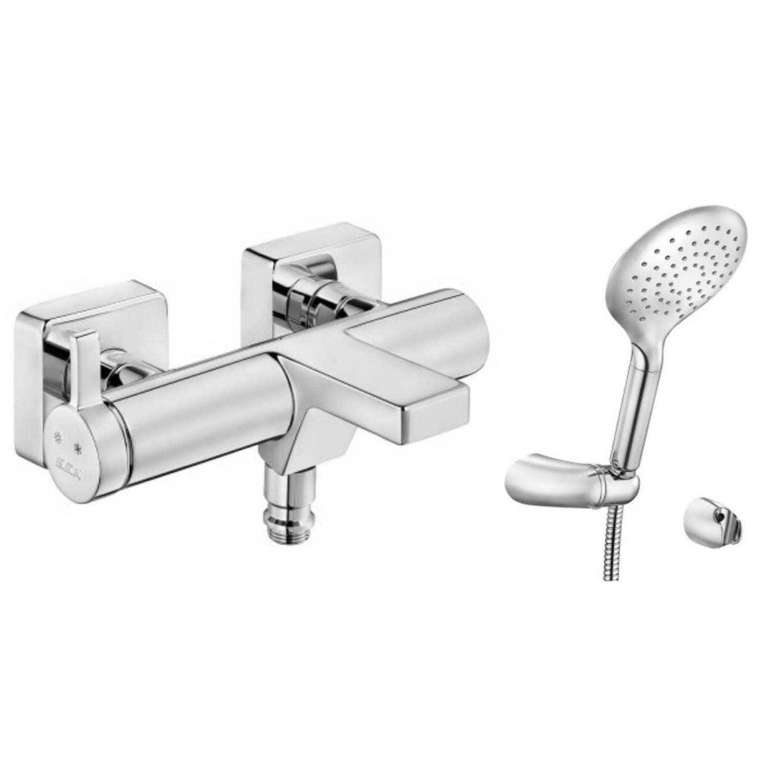 ECA Purity Banyo Bataryası 477H+Myra Mafsallı Duş Üst Takım 343H  2'li Set