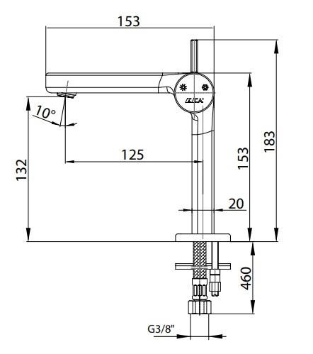 ECA Purity Lavabo Bataryası 102188038H