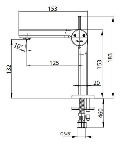 ECA Purity Lavabo Bataryası 102188038H