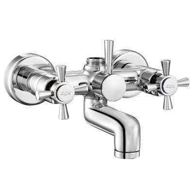 ECA Quadrille Banyo Bataryası + ECA Minimal Mafsallı Duş Seti Banyo Üst Takımı