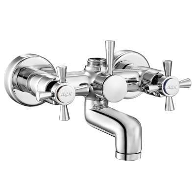 ECA Quadrille Banyo Bataryası + ECA Zafir Mafsallı Duş Seti Banyo Üst Takımı