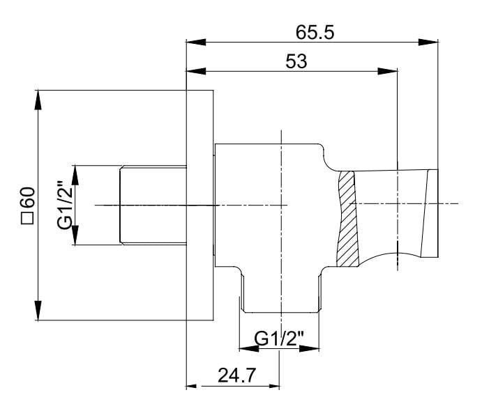 ECA Royal Ankastre Gömme Banyo Bataryası Mat Siyah Duş Seti Tüm Parçalar Dahil
