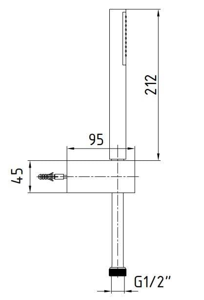 ECA Royal Banyo Bataryası + ECA Minimal Mafsallı Duş Seti Banyo Üst Takımı