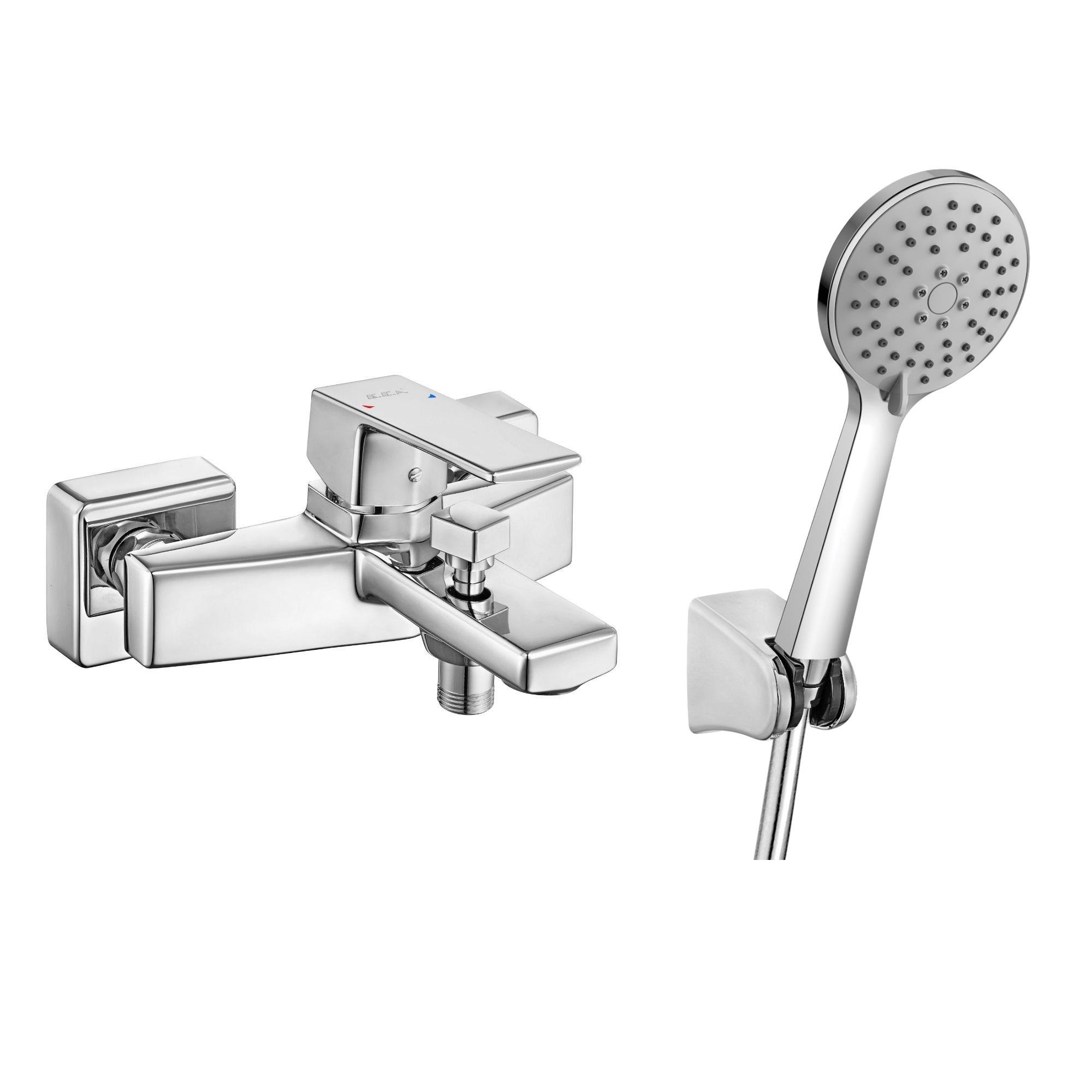 ECA Royal Banyo Bataryası + ECA Niobe Mafsallı Duş Seti Banyo Üst Takımı