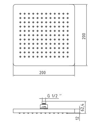 ECA Tiera Ankastre Duş Seti 3-Yollu 102199770