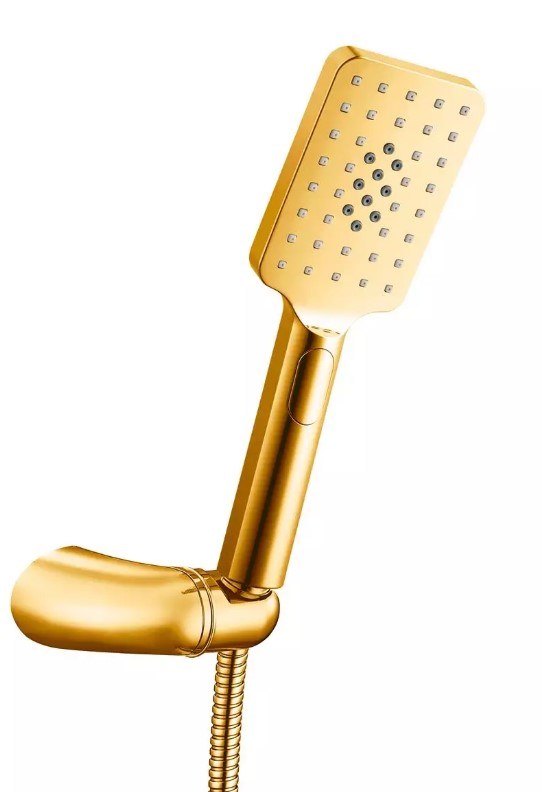 ECA Tiera Ankastre Gömme Banyo Bataryası Duş Seti Tüm Parçalar Dahil Altın