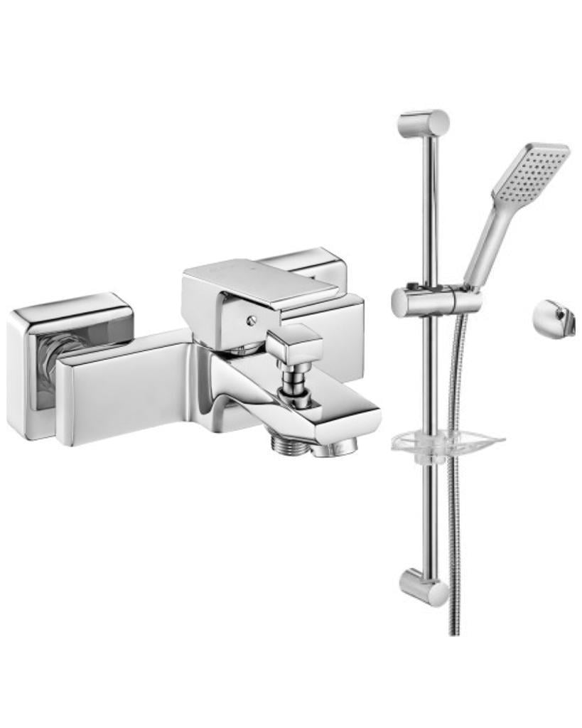 ECA Tiera Banyo Bataryası 469+Tiera Sürgülü Banyo Duş Takımı 029  2'li Set