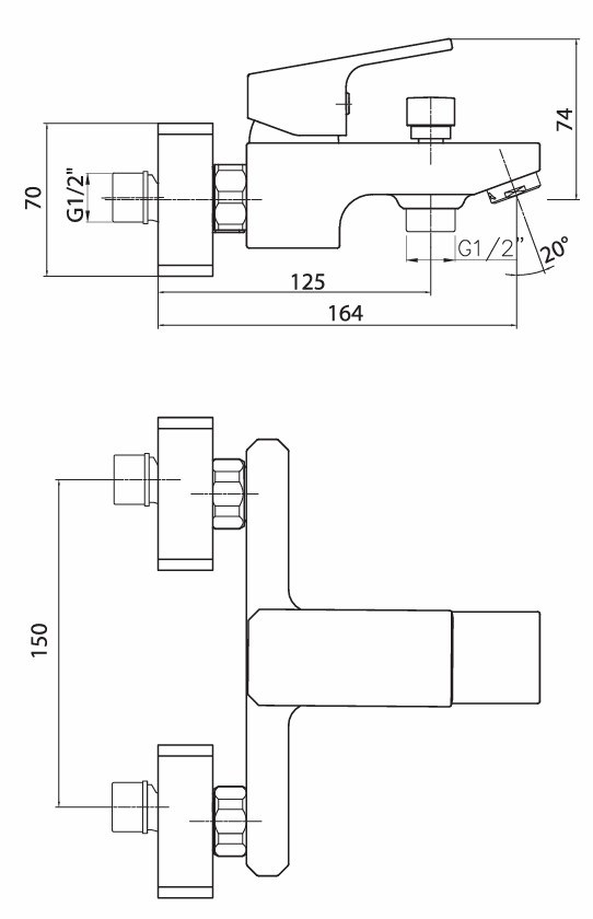 ECA Tiera Banyo Bataryası Altın Renkli 102102469A1