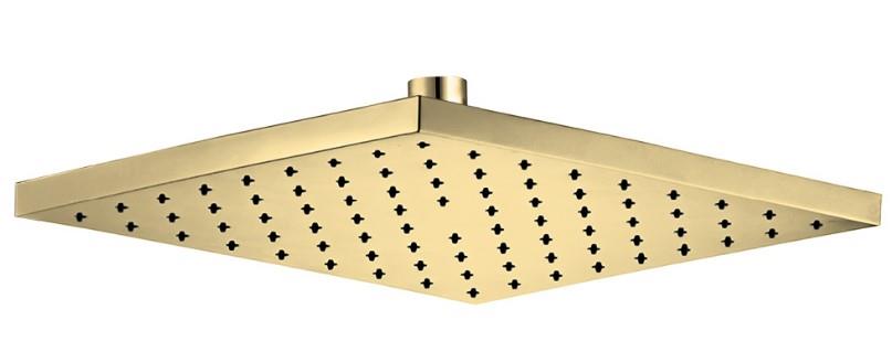ECA Tiera Banyo Kare Duş Başlığı 25x25 Altın Renkli 102845068