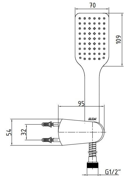 ECA Tiera Mafsallı Duş Seti Banyo Üst Takımı Altın Renkli 102817342