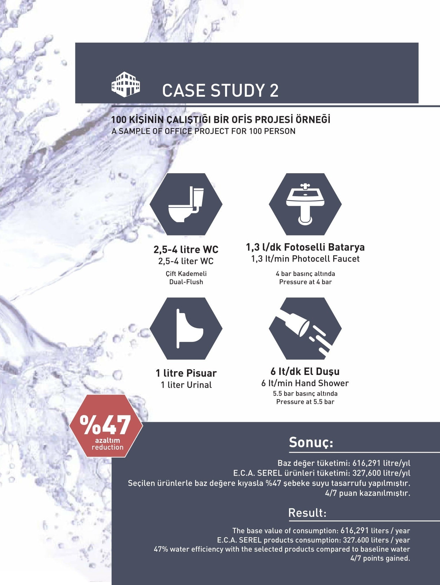 ECA Tiera Mafsallı Duş Seti Banyo Üst Takımı Altın Renkli 102817383
