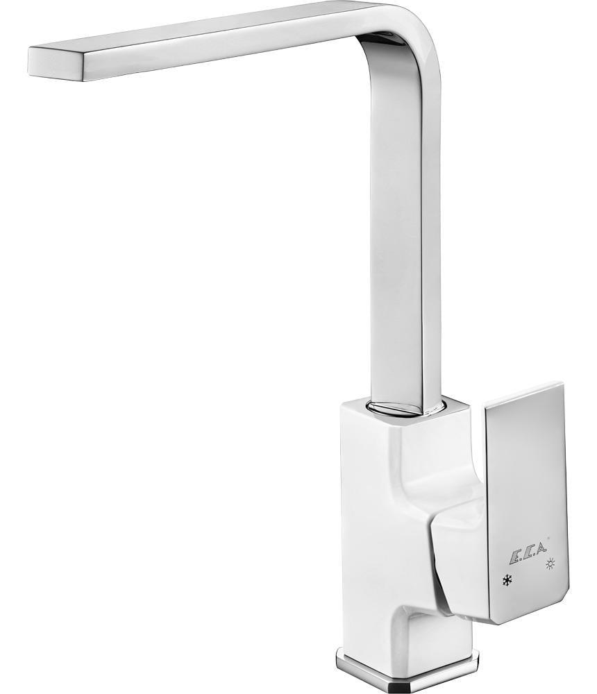 ECA Tiera Mutfak Eviye Bataryası Beyaz Renkli 104818123