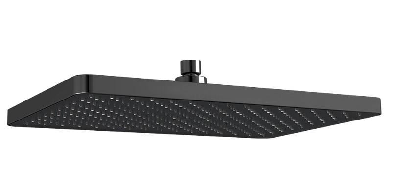 ECA Tiera Plus Banyo Dikdörtgen Duş Başlığı Mat Siyah Renkli 36x24 102145067C1