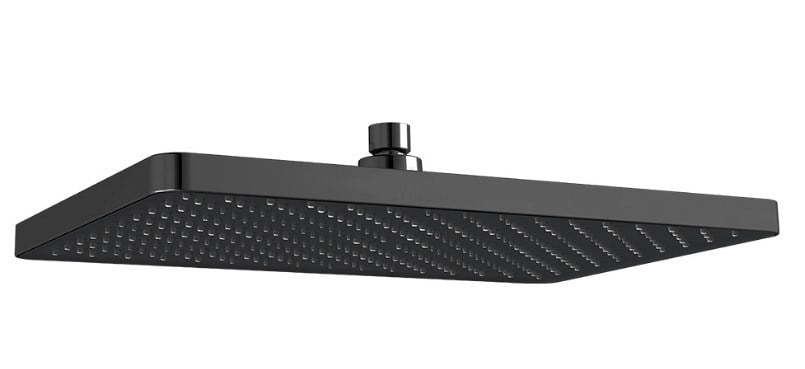 ECA Tiera Plus Banyo Dikdörtgen Duş Başlığı Mat Siyah Renkli 36x24 102145067C1