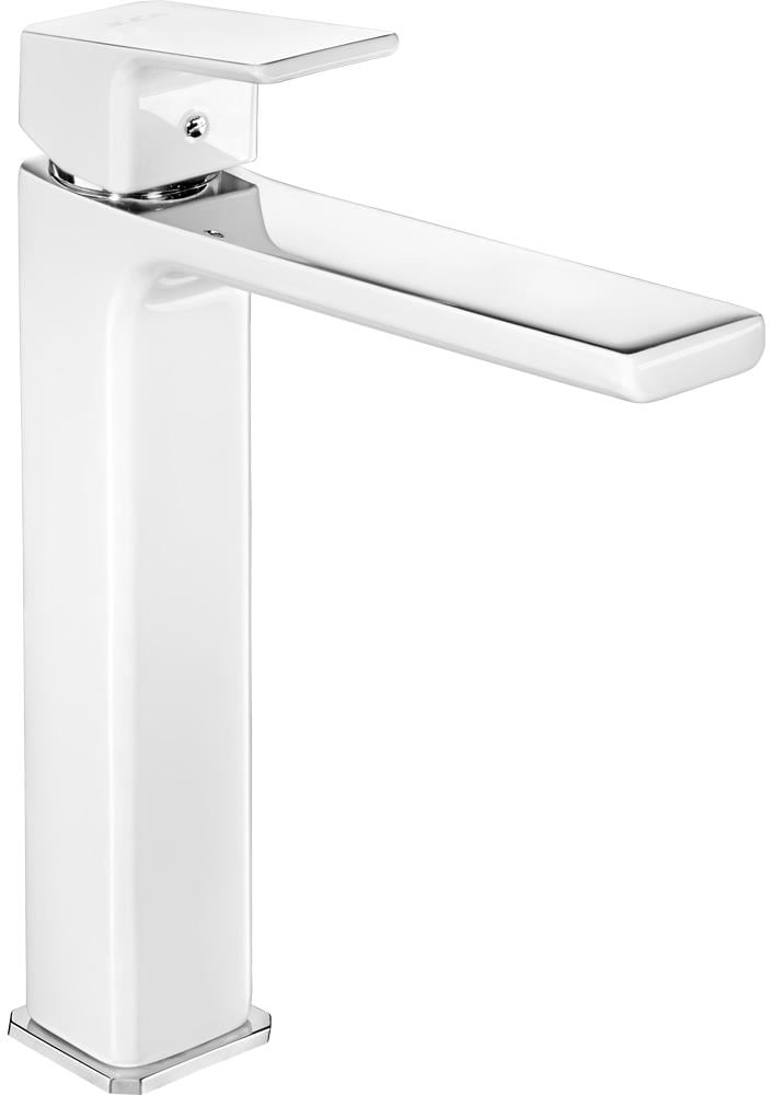 ECA Tiera Yüksek Tip Lavabo Bataryası Beyaz Renkli 104888002