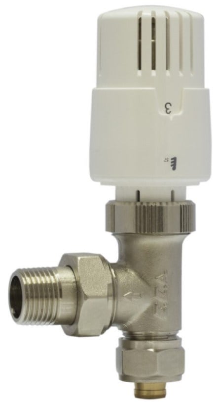 ECA TRV4 Termostatik Köşe Radyatör Valfi Pex Köşe 602120780