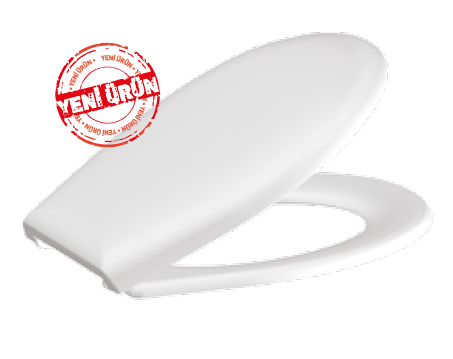 Gama Akdeniz Light Alttan Sıkmalı Kırılmaz Klozet Kapağı 42006